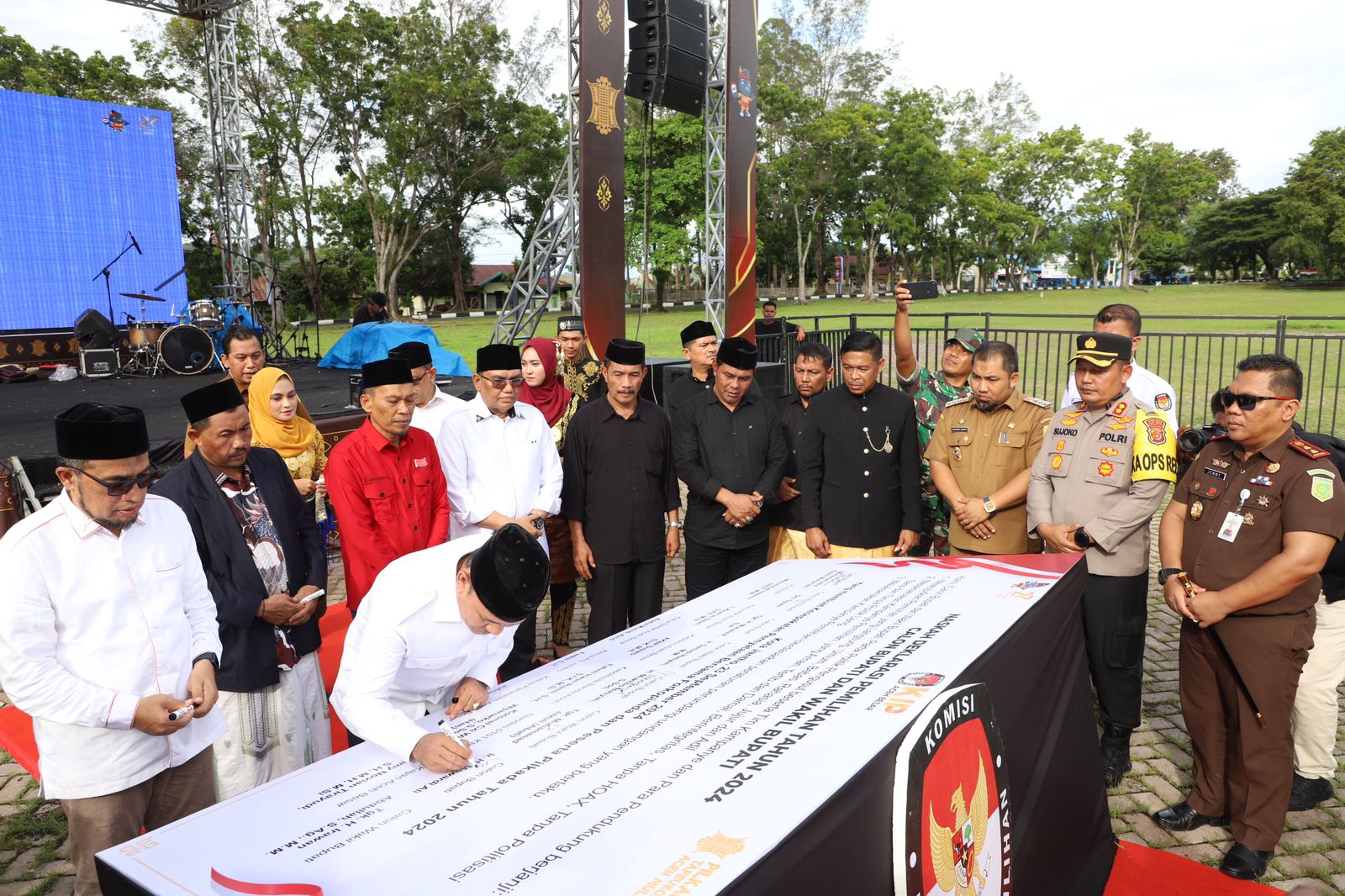 Pj Bupati Iswanto Ajak Peserta Pemilu Cerdas Berdemokrasi