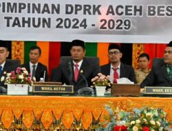 DPRK Aceh Besar Gelar Paripurna Pengucapan Sumpah Pimpinan