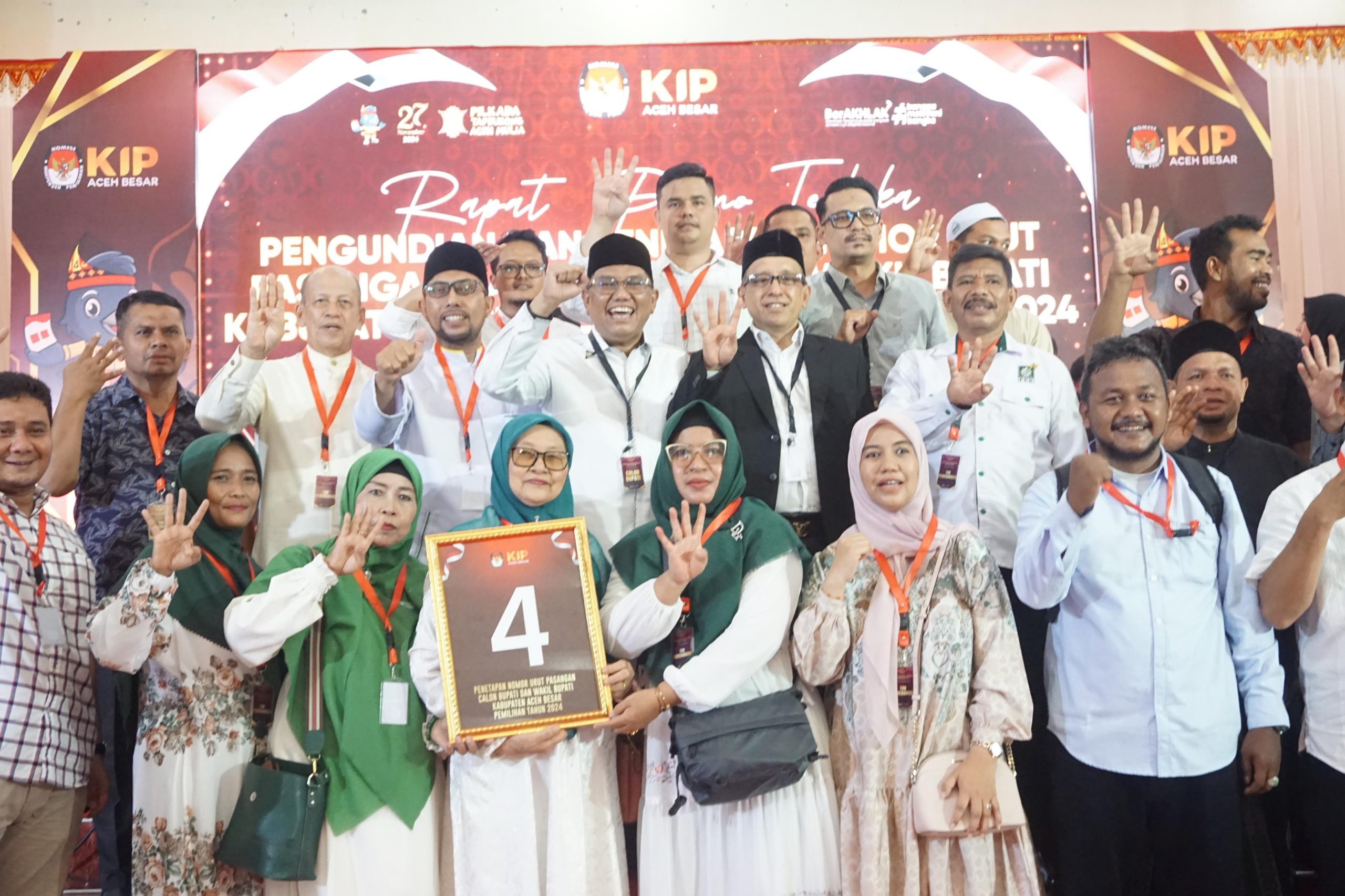 Musannif: Pilihan Tepat, Masa Depan Hebat, Nomor Urut Empat Musannif-Sanusi untuk Aceh Besar Mantap
