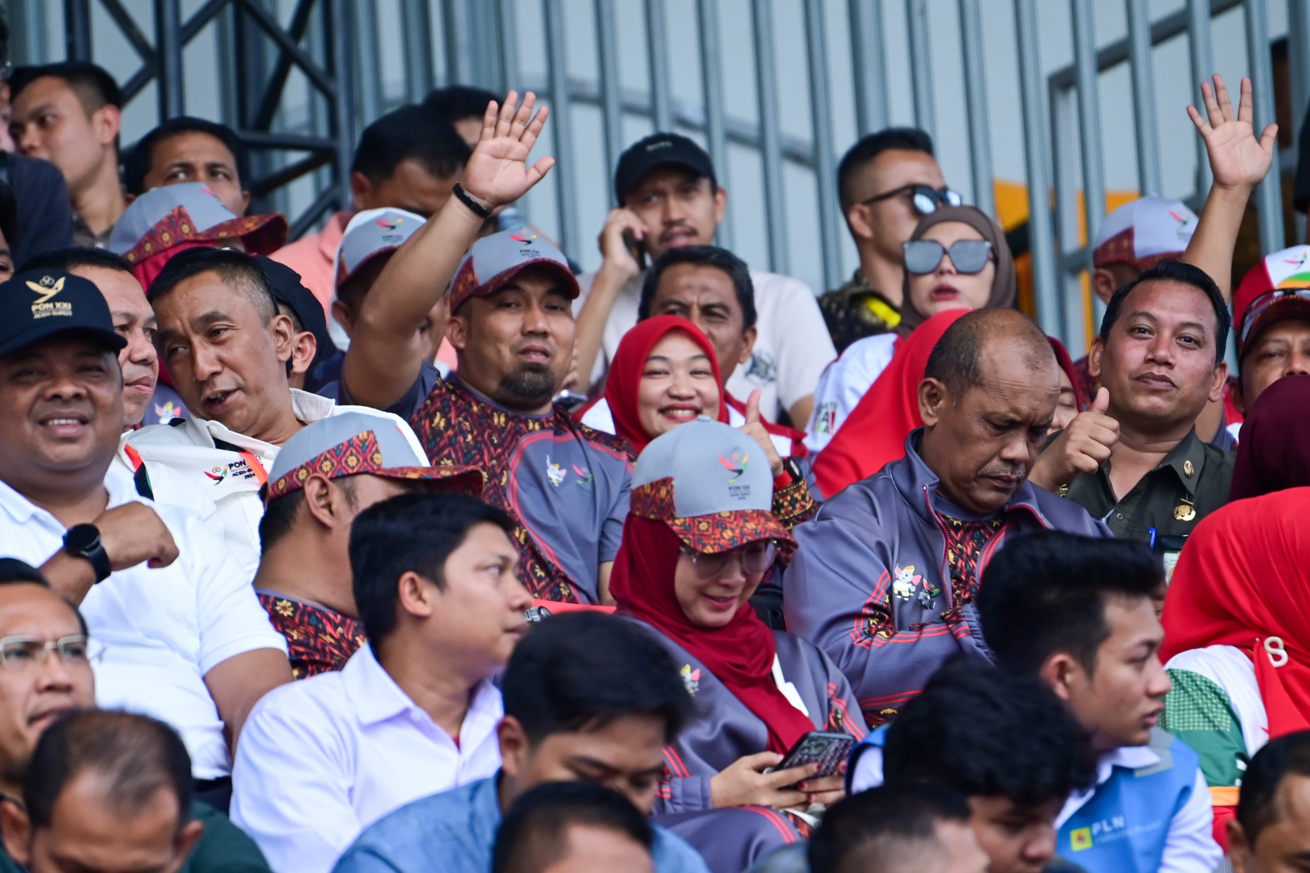 Pj Bupati Iswanto Hadiri Pembukaan PON XXI