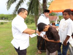 Peringati Maulid Nabi, Jamaah Balee Beut Santuni Anak Yatim
