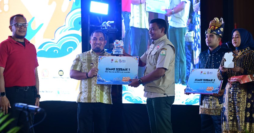 Aceh Besar Raih Stand Terbaik Expo Peringatan Bulan PRB se-Aceh