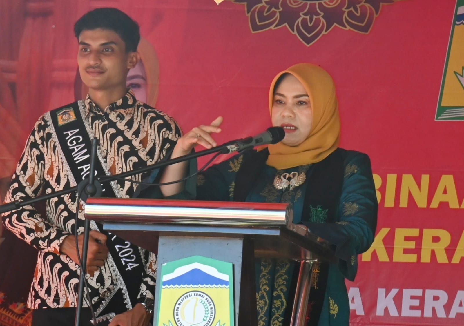 Gampong Kueh-Lhoknga Ikut Pembinaan dan Penilaian Desa Kerajinan 2024