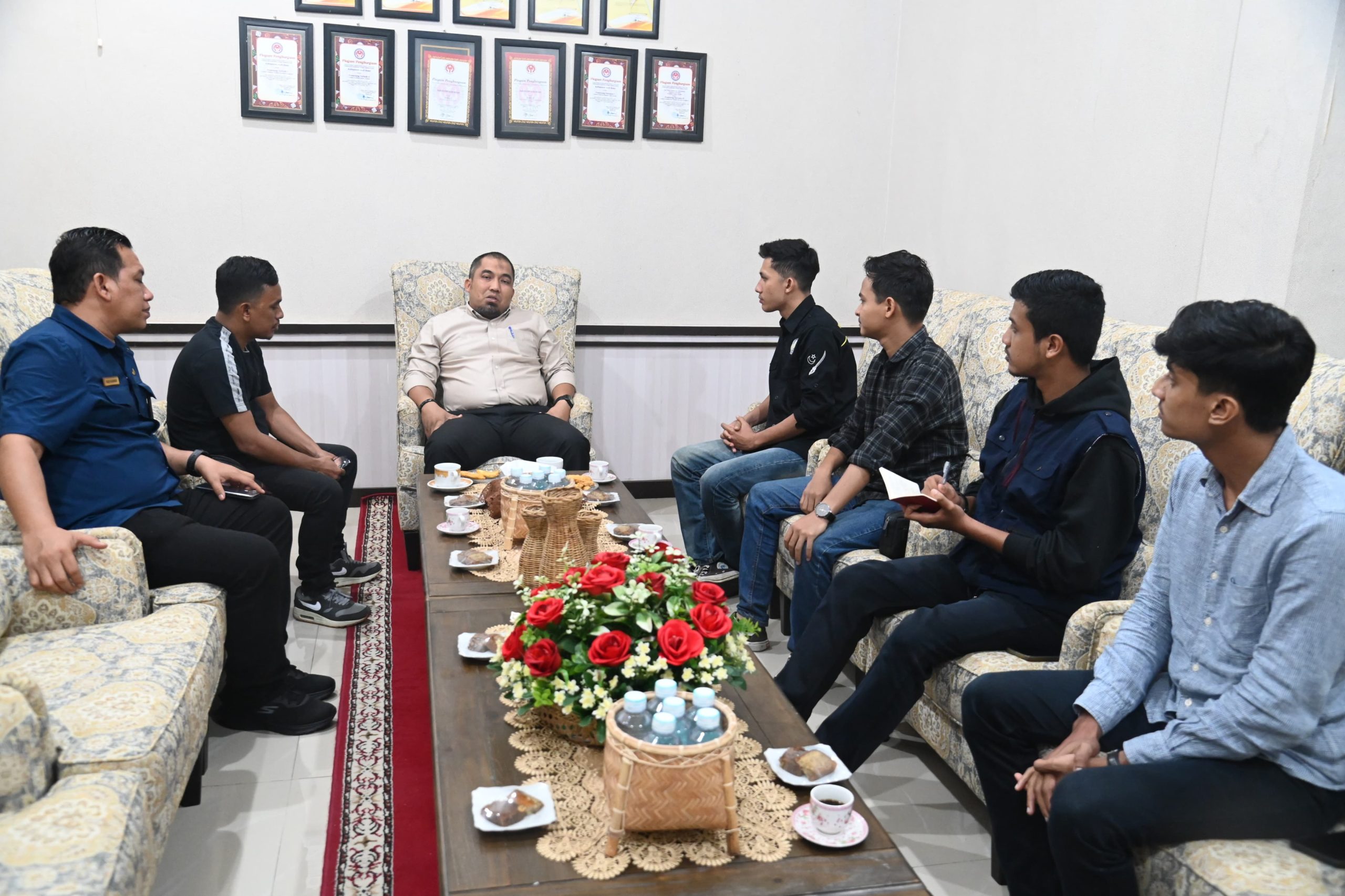 Pj Bupati Iswanto Terima Audiensi PP-HIMAB