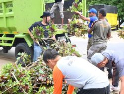 Pemkab Aceh Besar Gelar Aksi Satu Jam Pungut Sampah di Kawasan KIA Ladong