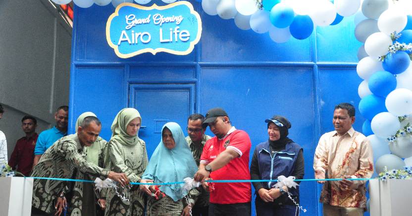 Perkuat UMKM di Aceh Besar, Pj Bupati Iswanto Resmikan Airo Life