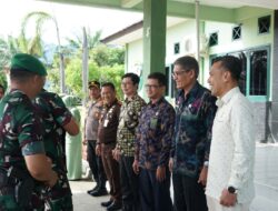 Ketua DPRK Aceh Besar Sambut Kunker Danrem 012/TU ke Mayonif 117/ KY
