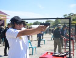 Meriahkan HUT ke 79 Brimob, Pj Bupati Aceh Besar Ikuti Kejuaraan Menembak Eksekutif