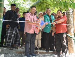 Potong Pita, Ketua DPRK Aceh Besar Resmikan Sarana Wisata di Naga Umbang