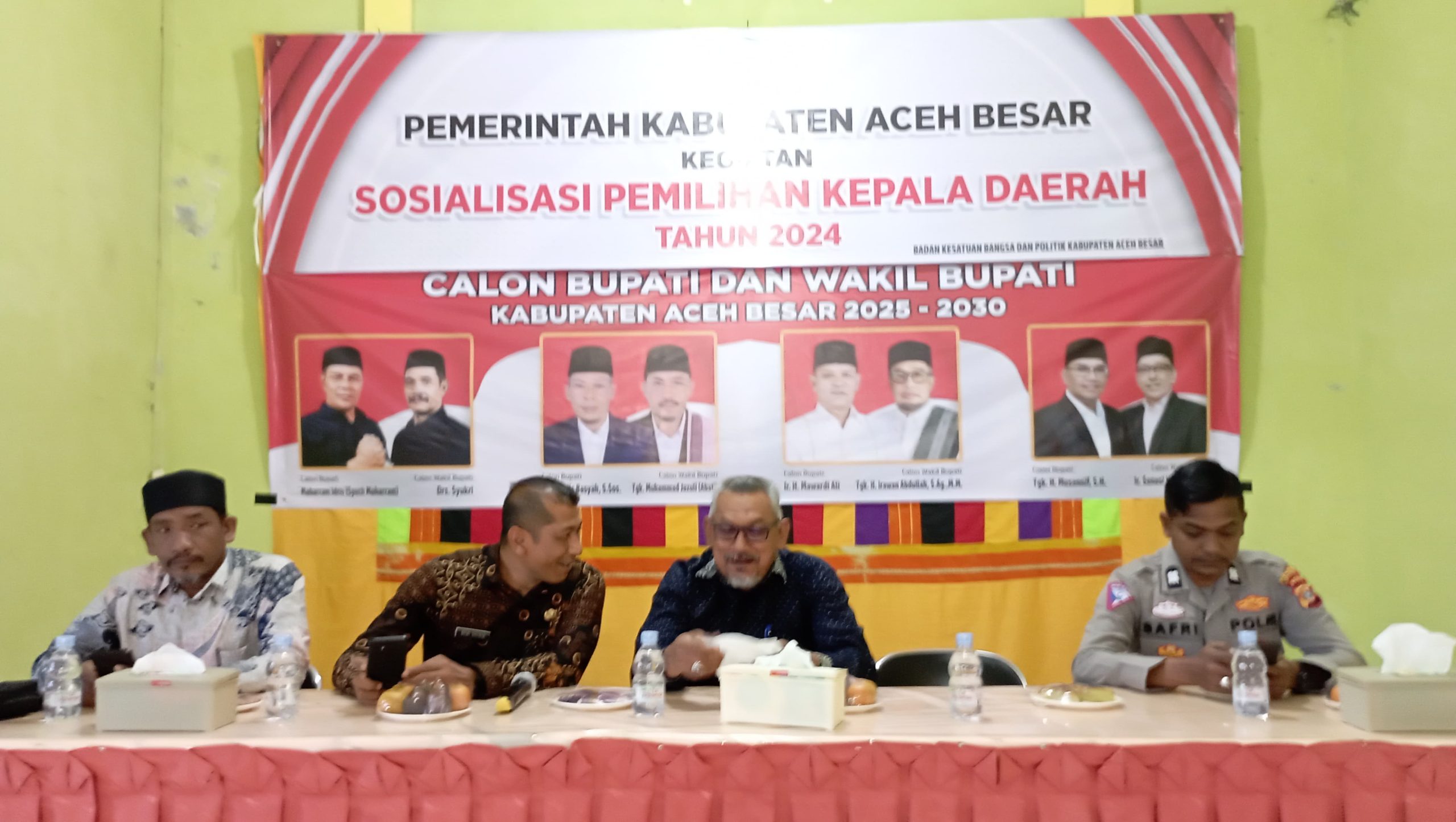 Pemkab Aceh Besar Sosialisasikan Pilkada 2024
