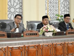 Dewan Kota Tetapkan Tatib DPRK Masa Jabatan 2024-2029