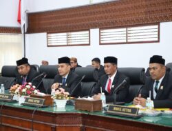 DPRK Aceh Besar Gelar Paripurna Penandatanganan Nota Kesepakatan KUA-PPAS R-APBK 2025