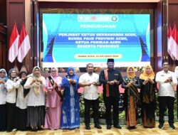 Pj Bupati Aceh Besar Hadiri Pelantikan Bunda PAUD Aceh