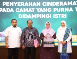 Pj Bupati Aceh Besar Lepas Purna Tugas Camat Baitussalam