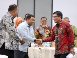 Sekda Aceh Besar Hadiri Monev Inpres Nomor 1 Tahun 2022