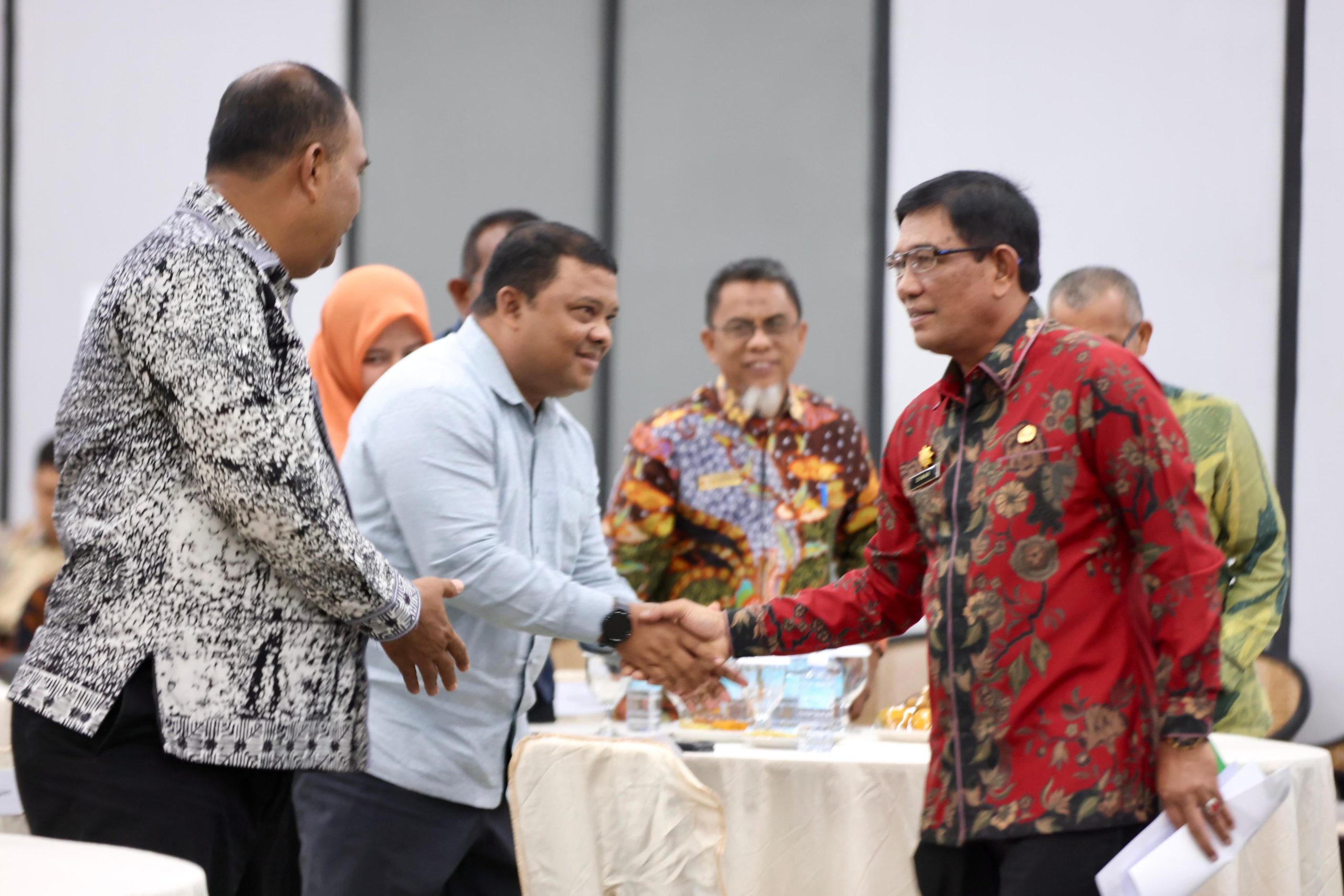 Sekda Aceh Besar Hadiri Monev Inpres Nomor 1 Tahun 2022