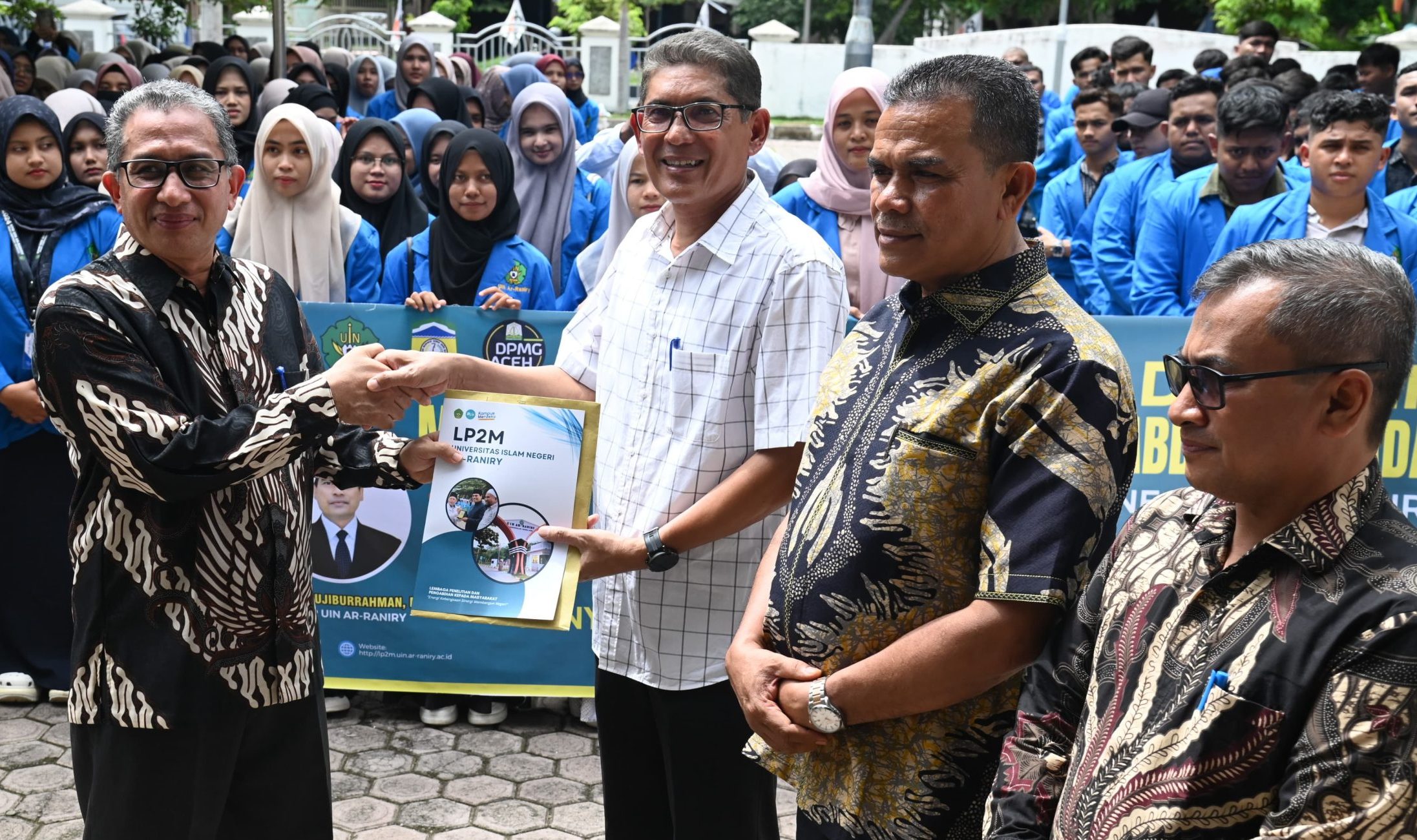 Wakili Pj Bupati, Asisten III Sekda Aceh Besar Terima 640 Mahasiswa KPM Dari UIN Ar-Raniry Banda Aceh