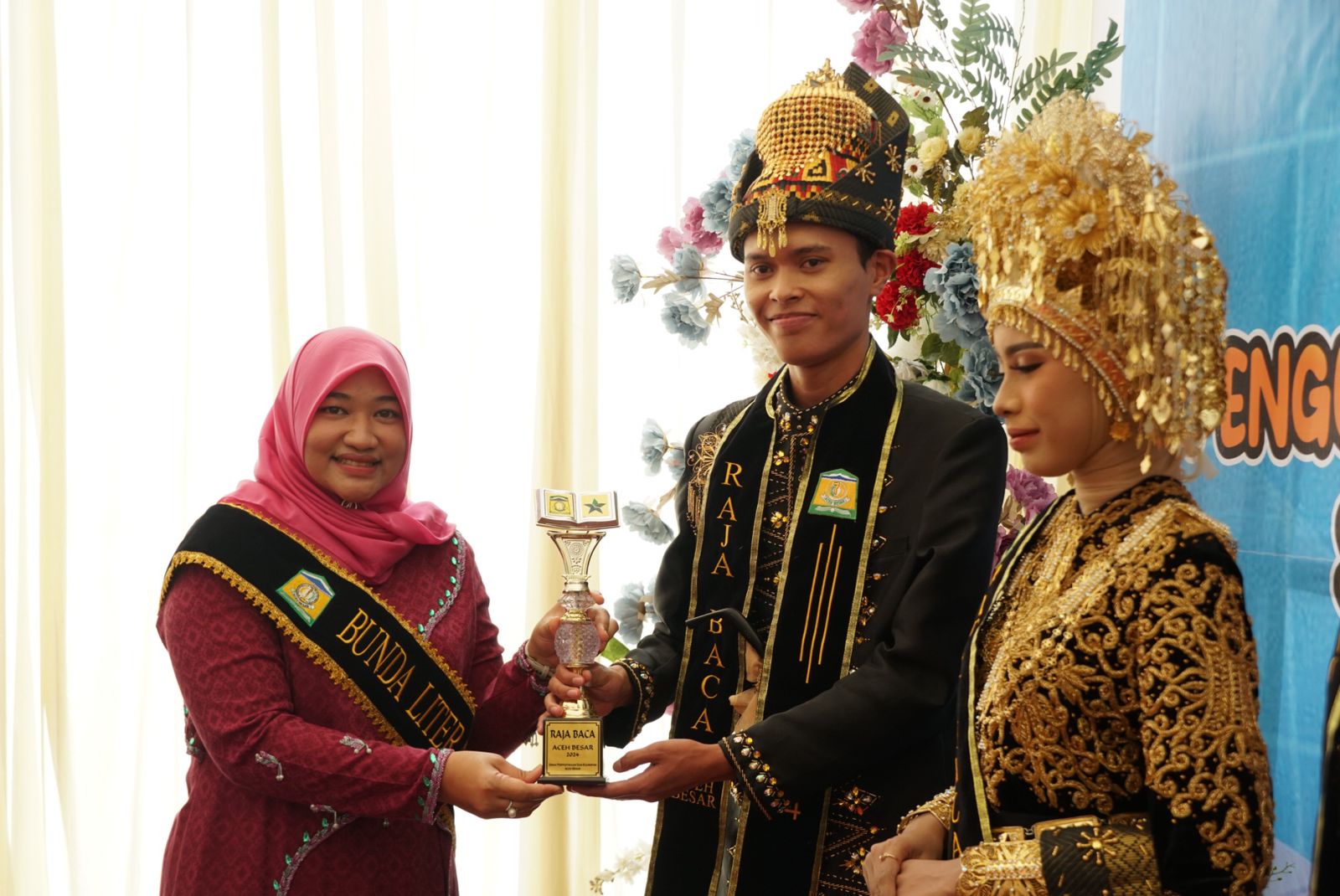 Bunda Literasi Aceh Besar Nobatkan Raja dan Ratu Baca Tahun 2024