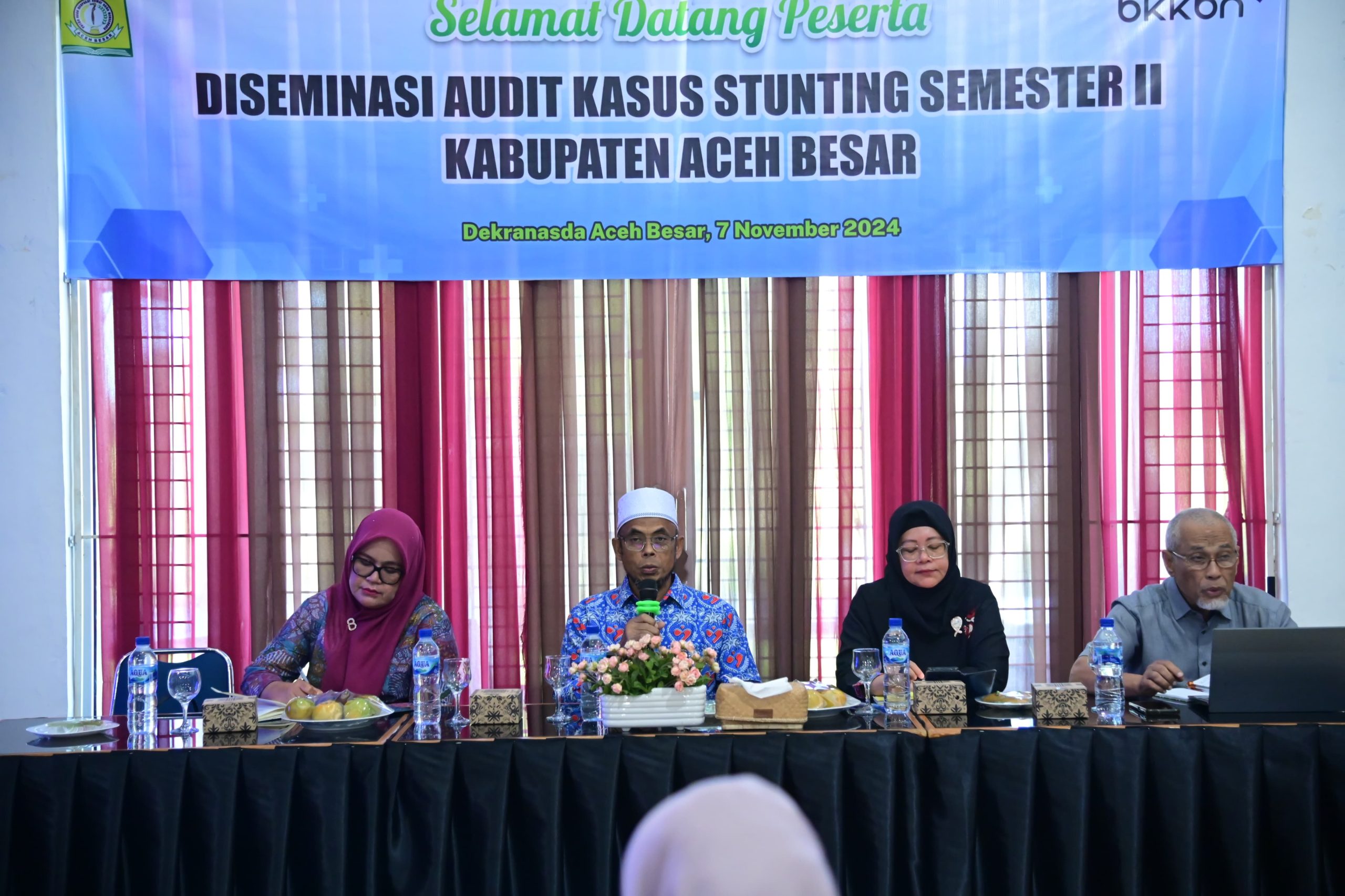 Pemkab Aceh Besar Gelar Desiminasi Hasil Audit Kasus Stunting Semester II