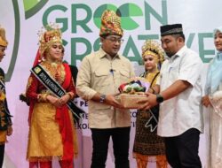 Kunker Perdana, Menteri Ekonomi kreatif Buka Workshop Green Creative Bersama Pelaku Ekonomi Kreatif di Aceh Besar