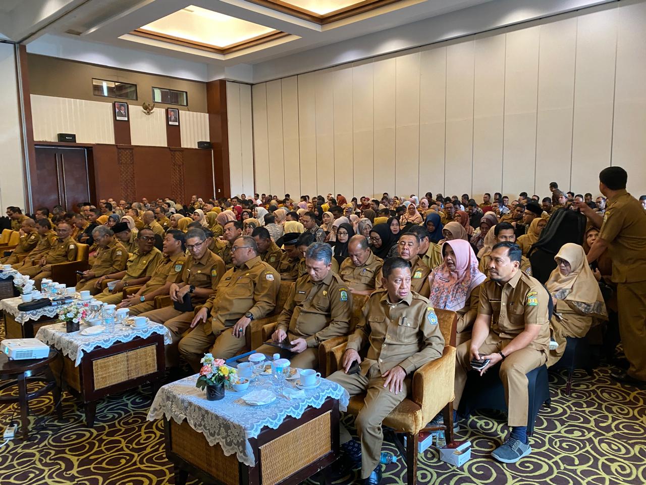 Wakili Pj Bupati, Asisten III Sekda Aceh Besar Ikuti Rakor Percepatan MCP KPK se Aceh Tahun 2024