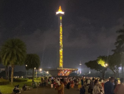 7.290 Wisawatan Padati Monas Pada Momentum Natal 2024