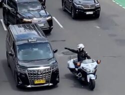 Patwal Viral yang Arogan Saat Kawal Mobil Pelat RI 36 Personel Polda Metro Jaya