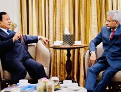Prabowo Terima Kunjungan Kehormatan Menlu India di New Delhi