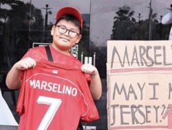 Seorang Bocah Dapat Jersey Timnas Direbut Orang, Langsung Diganti Kostum Marselino
