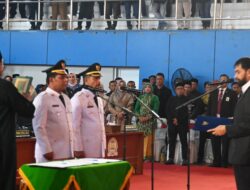 Syech Muharram dan Syukri A Jalil Dilantik sebagai Bupati dan Wakil Bupati Aceh Besar Periode 2025-2030