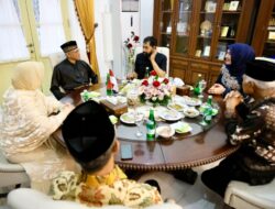 Gubernur Mualem dan Istri Halal bi Halal ke Kediaman Wali Nanggroe
