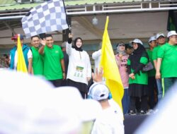 Berlangsung Meriah, Ribuan Warga Ramaikan Jalan Sehat Kolaborasi Emas Pemko Banda Aceh dan Pegadaian