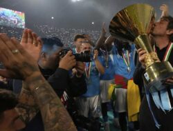 Napoli Juara Serie-A Italia, Inter Milan Posisi Dua, Selisih 1 poin