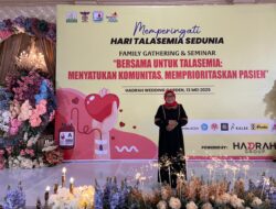 Ratusan Penyandang Thalassemia di Aceh Peringati Hari Thalassemia Sedunia