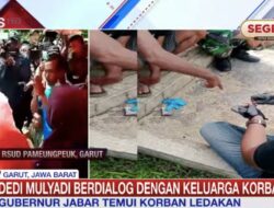 Dedi Mulyadi Tanggung Biaya Pendidikan Anak Korban Ledakan Amunisi di Garut