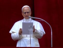 Paus Leo XIV Serukan Gencatan Senjata di Gaza