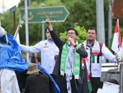 Ketua DPRK Banda Aceh Sampaikan Orasi Ditengah Ribuan Massa Aksi Bela Palestina