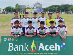 Playoff Sepak Bola Pra PORA di Pidie, Empat Runner-Up Siap Berjibaku