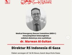 Direktur RS Indonesia di Gaza Dokter Marwan Al-Sultan dan Keluarga Meninggal Usai Dibom Israel