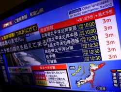 Jepang Dihantam Tsunami Usai Gempa Dahsyat M8,8 Rusia