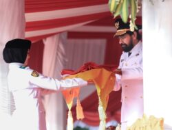 Gubernur Aceh Pimpin Upacara HUT ke-80 RI di Blang Padang