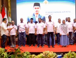 Nezar Patria Lantik M Nasir Jadi Ketua Kagama Aceh