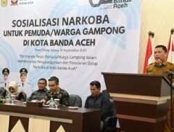 Kesbangpol Banda Aceh Sosialisasi Bahaya Narkoba untuk Pemuda dan Warga Gampong