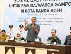 Ketua Fraksi Gerindra DPRK Banda Aceh Ramza Harli Harapkan Pemuda Kota Terhindar Pengaruh Narkoba