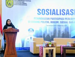DP3AP2KB Banda Aceh Gelar Sosialisasi Peningkatan Partisipasi Perempuan dalam Bidang Politik, Hukum, Sosial, dan Ekonomi