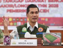Sekda Aceh Tegaskan Percepatan Evakuasi dan Peningkatan Distribusi Logistik Korban Banjir