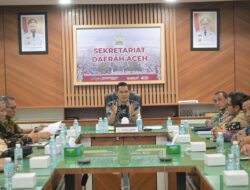 Sekda Aceh Koordinasikan Rencana Operasional Layanan Laut Krueng Geukueh–Penang