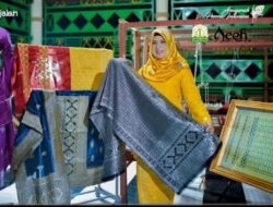 Tamiang Punya Budaya Tenun Khas, Songket Putri Lindung Bulan Bernilai Seni Tinggi