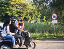 Dishub Banda Aceh Kerahkan Petugas Awasi Lalu Lintas di Kilometer Nol