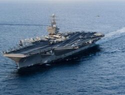 Drone Iran Serang Kapal Induk USS Abraham Lincoln